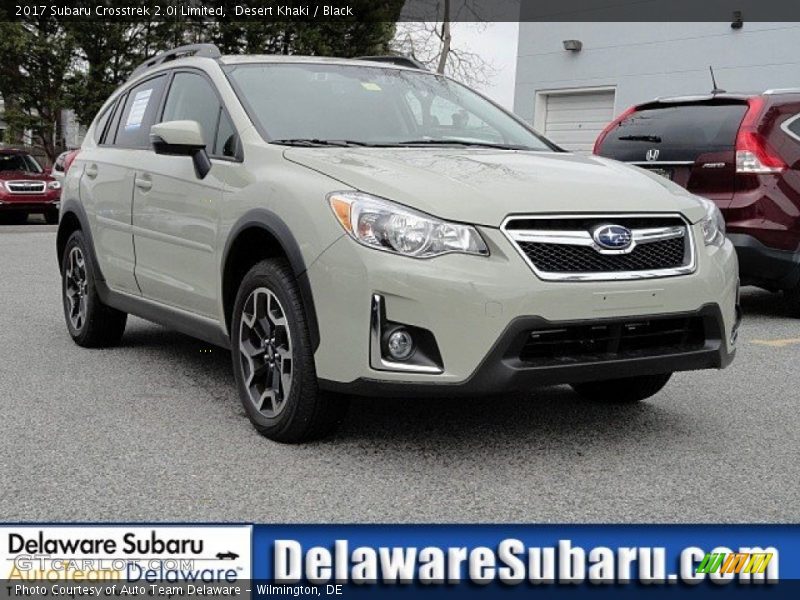 Desert Khaki / Black 2017 Subaru Crosstrek 2.0i Limited