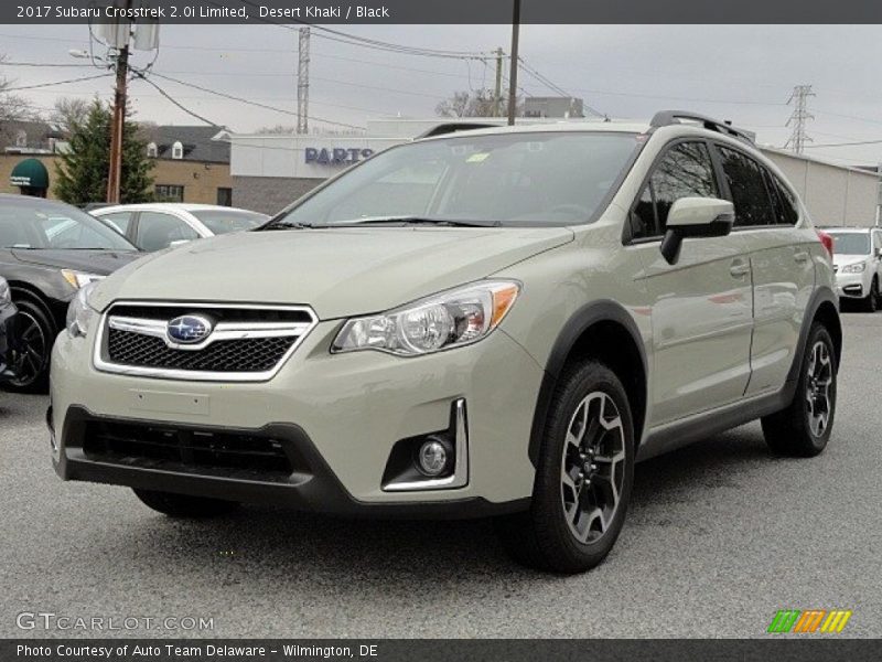 Desert Khaki / Black 2017 Subaru Crosstrek 2.0i Limited