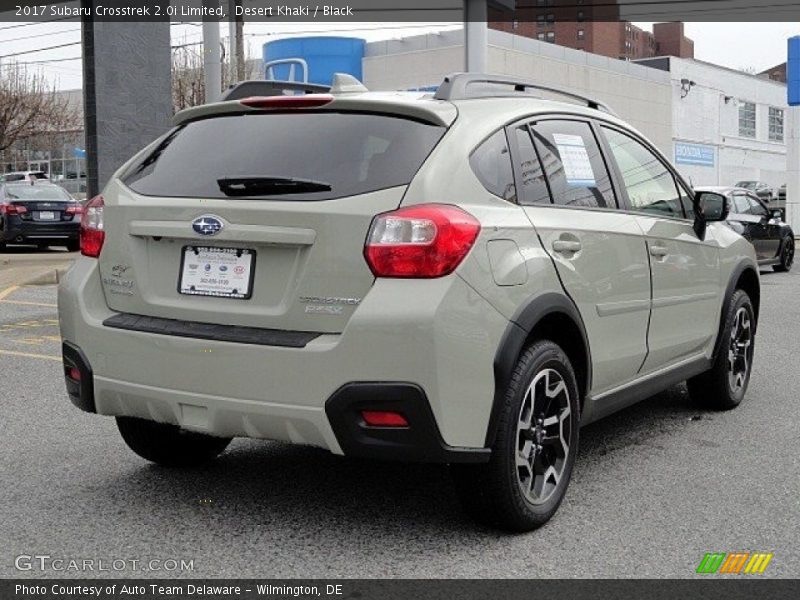 Desert Khaki / Black 2017 Subaru Crosstrek 2.0i Limited