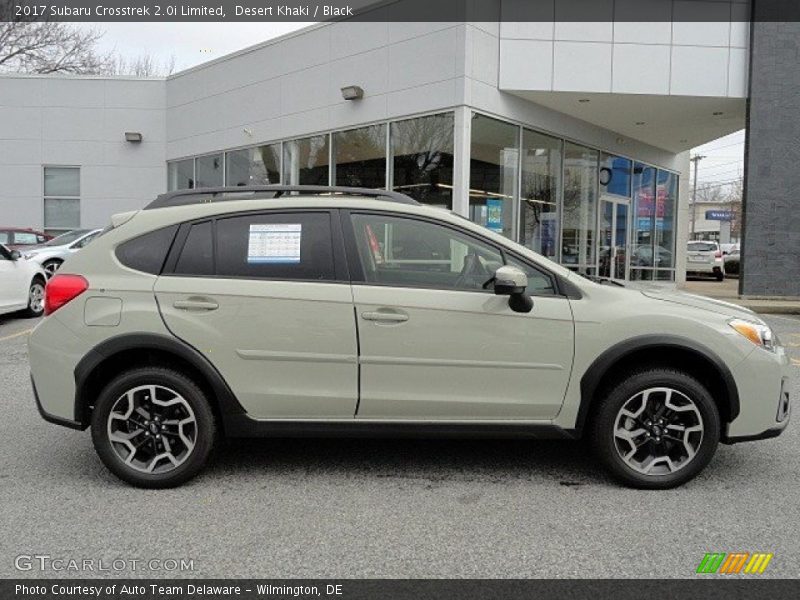 Desert Khaki / Black 2017 Subaru Crosstrek 2.0i Limited