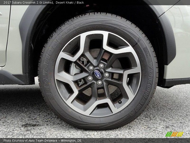 Desert Khaki / Black 2017 Subaru Crosstrek 2.0i Limited