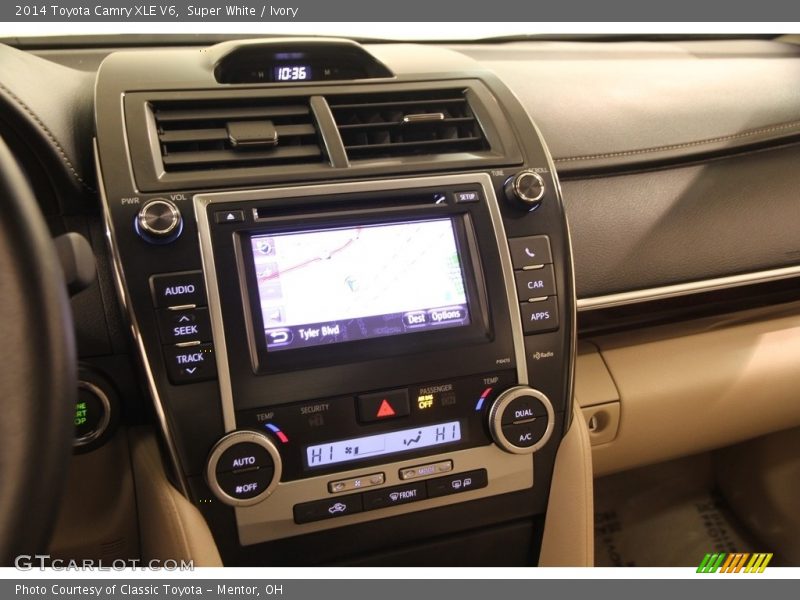 Super White / Ivory 2014 Toyota Camry XLE V6