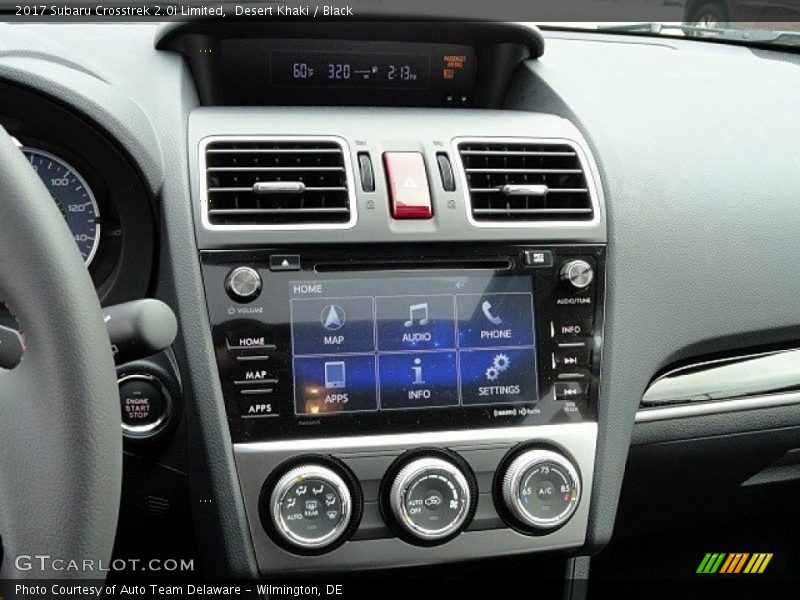 Desert Khaki / Black 2017 Subaru Crosstrek 2.0i Limited