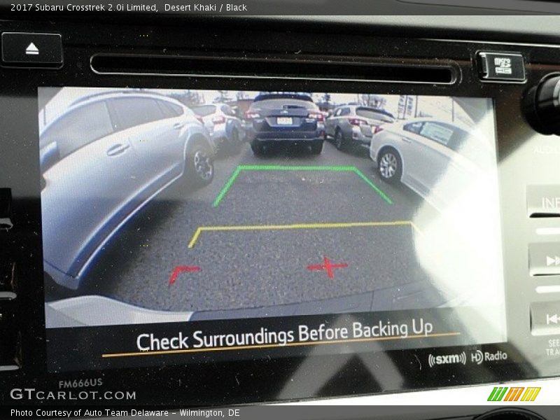 Desert Khaki / Black 2017 Subaru Crosstrek 2.0i Limited