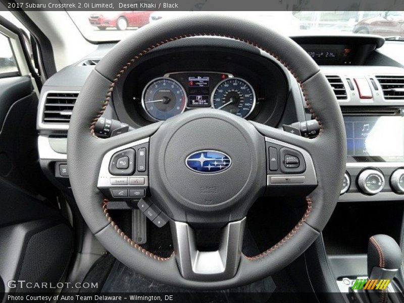 Desert Khaki / Black 2017 Subaru Crosstrek 2.0i Limited