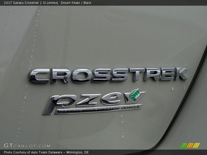 Desert Khaki / Black 2017 Subaru Crosstrek 2.0i Limited