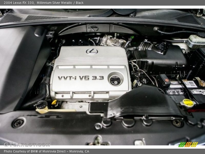 Millinnium Silver Metallic / Black 2004 Lexus RX 330