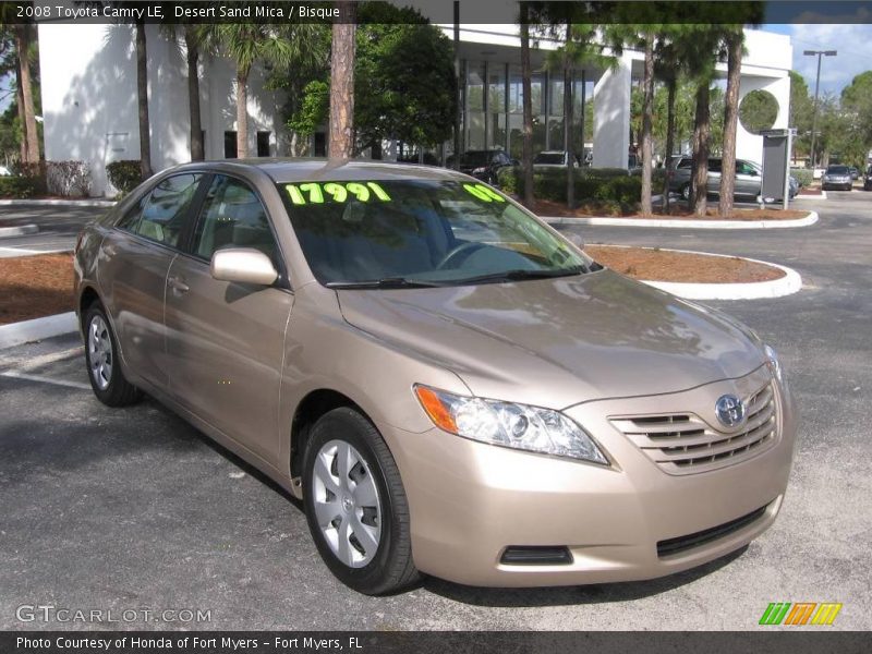 Desert Sand Mica / Bisque 2008 Toyota Camry LE