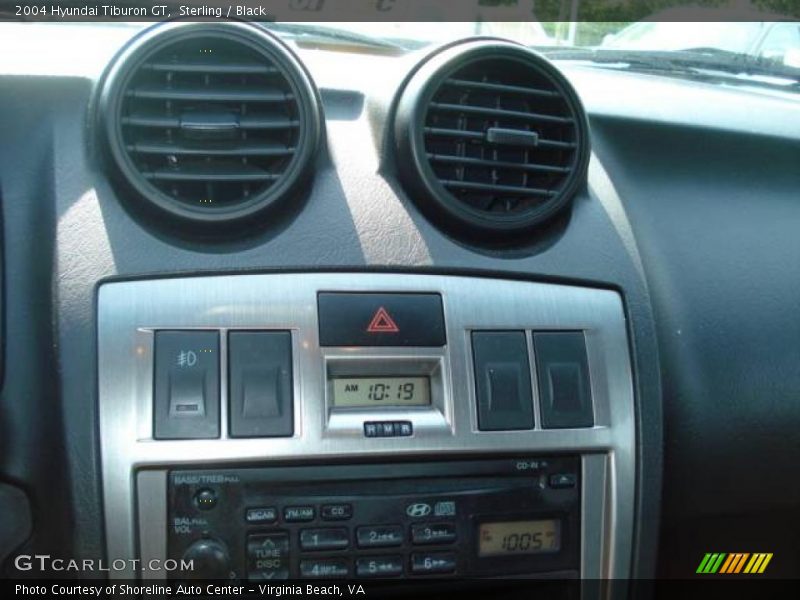 Sterling / Black 2004 Hyundai Tiburon GT
