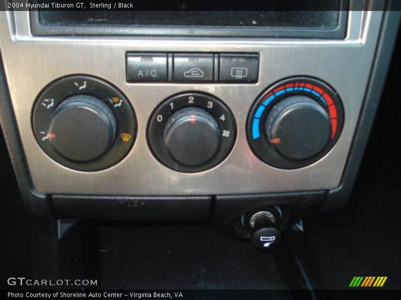 Sterling / Black 2004 Hyundai Tiburon GT