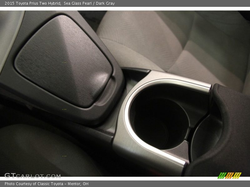 Sea Glass Pearl / Dark Gray 2015 Toyota Prius Two Hybrid