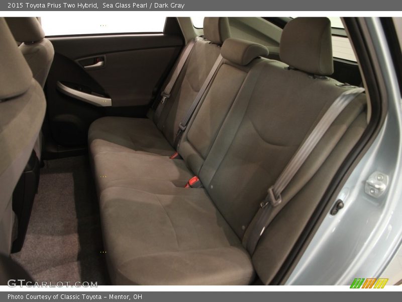 Sea Glass Pearl / Dark Gray 2015 Toyota Prius Two Hybrid