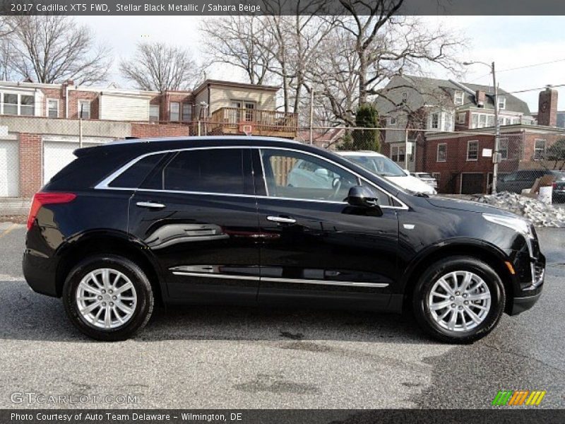 Stellar Black Metallic / Sahara Beige 2017 Cadillac XT5 FWD