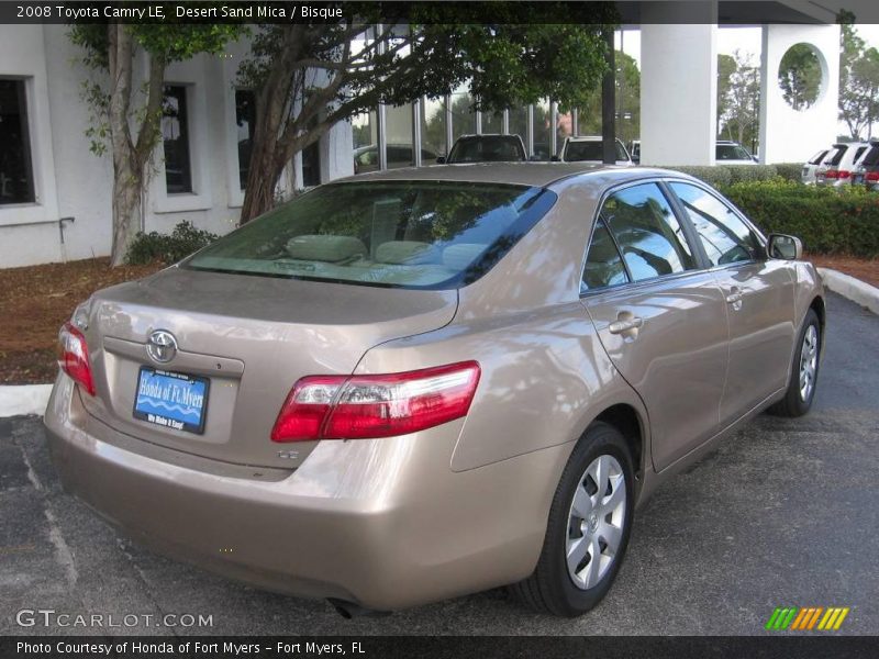 Desert Sand Mica / Bisque 2008 Toyota Camry LE