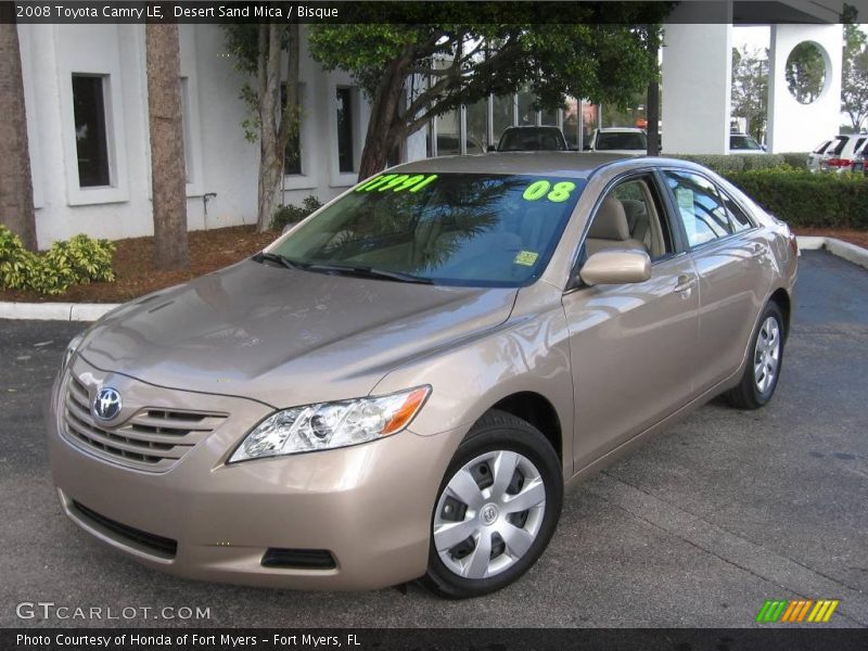 Desert Sand Mica / Bisque 2008 Toyota Camry LE