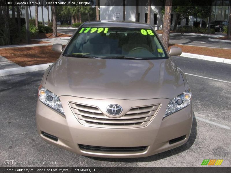 Desert Sand Mica / Bisque 2008 Toyota Camry LE
