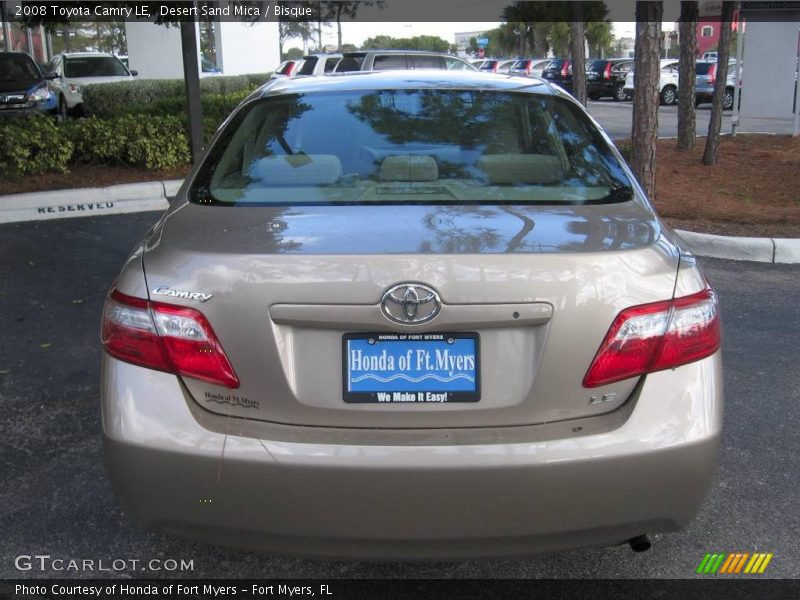 Desert Sand Mica / Bisque 2008 Toyota Camry LE