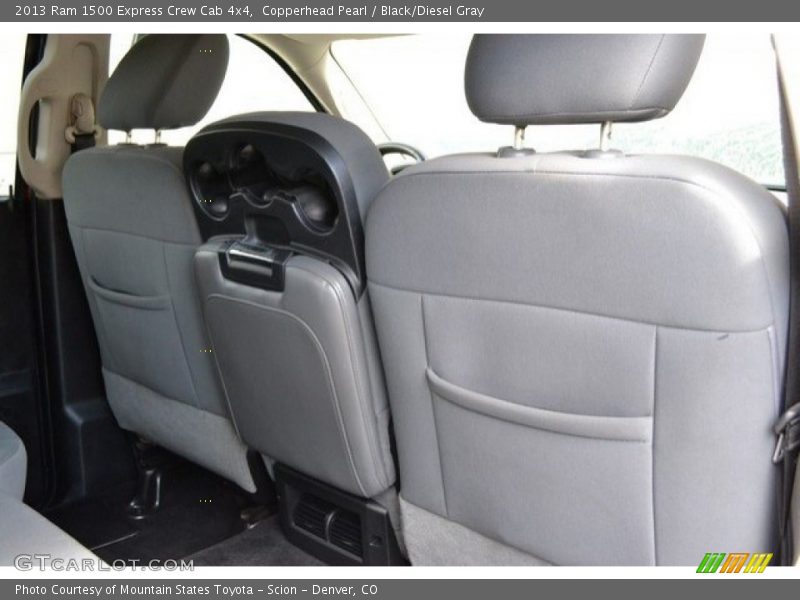 Copperhead Pearl / Black/Diesel Gray 2013 Ram 1500 Express Crew Cab 4x4