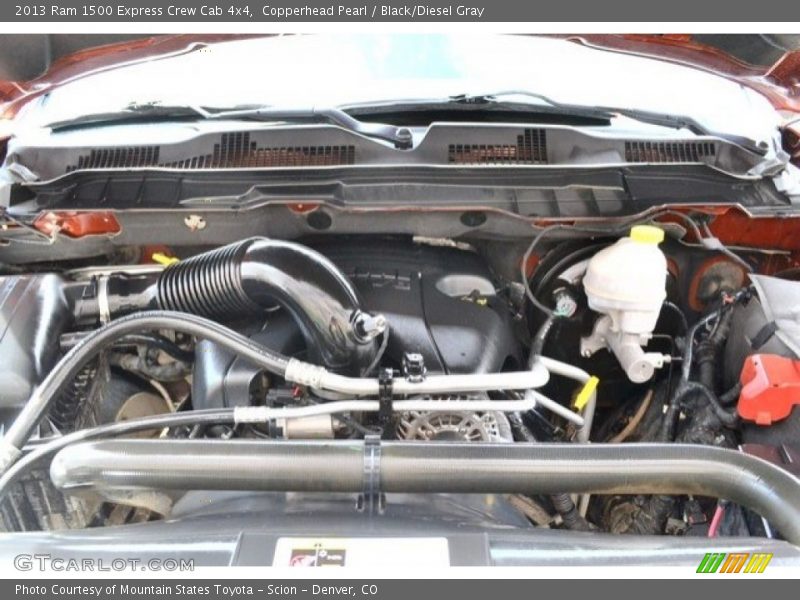 Copperhead Pearl / Black/Diesel Gray 2013 Ram 1500 Express Crew Cab 4x4