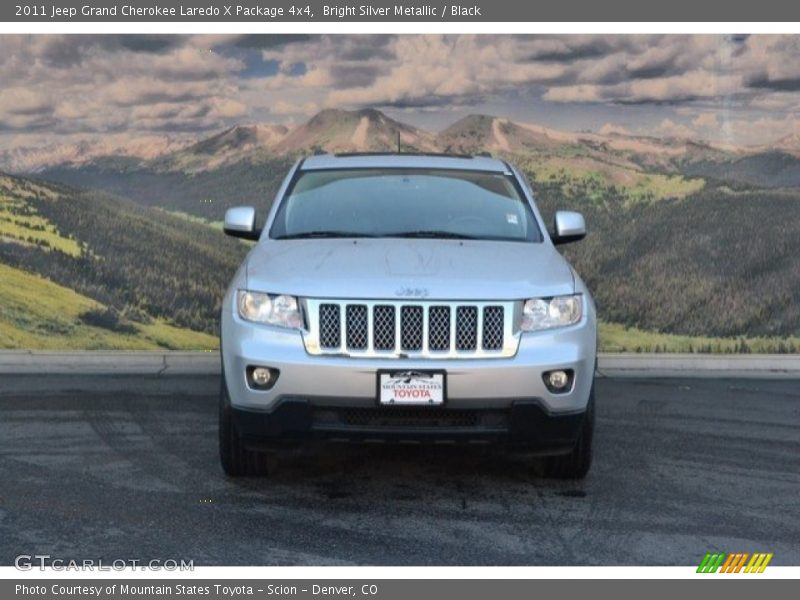 Bright Silver Metallic / Black 2011 Jeep Grand Cherokee Laredo X Package 4x4