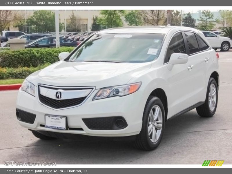White Diamond Pearl / Parchment 2014 Acura RDX