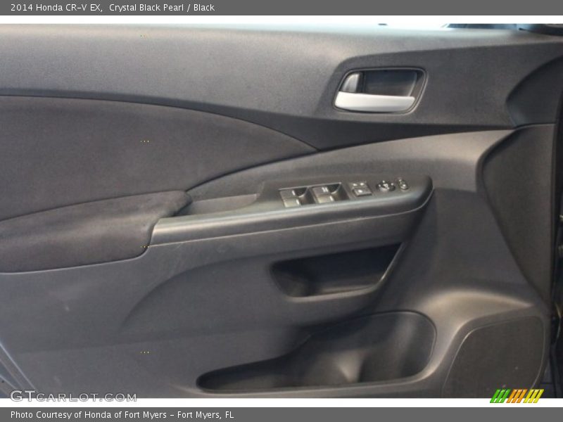 Crystal Black Pearl / Black 2014 Honda CR-V EX