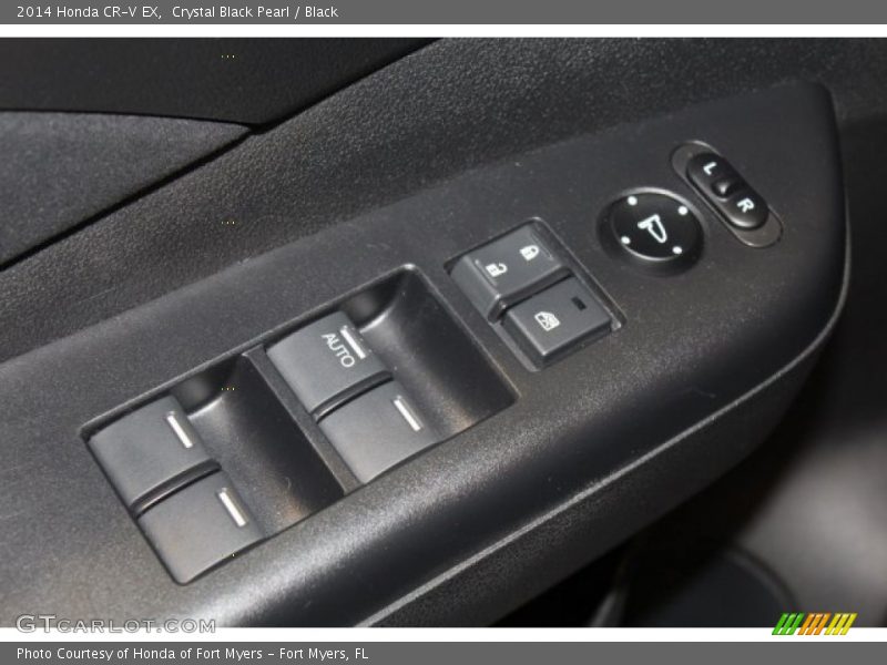Crystal Black Pearl / Black 2014 Honda CR-V EX