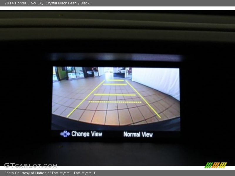 Crystal Black Pearl / Black 2014 Honda CR-V EX