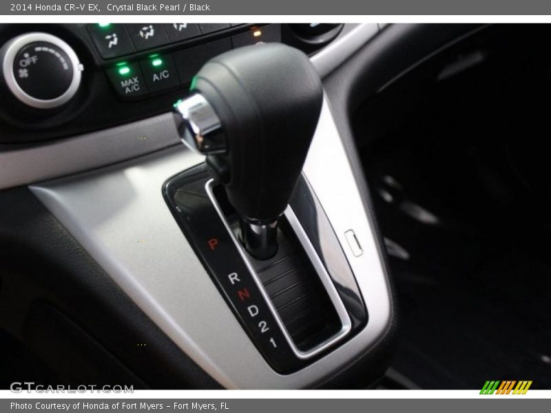 Crystal Black Pearl / Black 2014 Honda CR-V EX