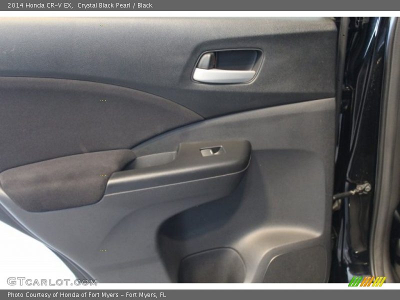 Crystal Black Pearl / Black 2014 Honda CR-V EX