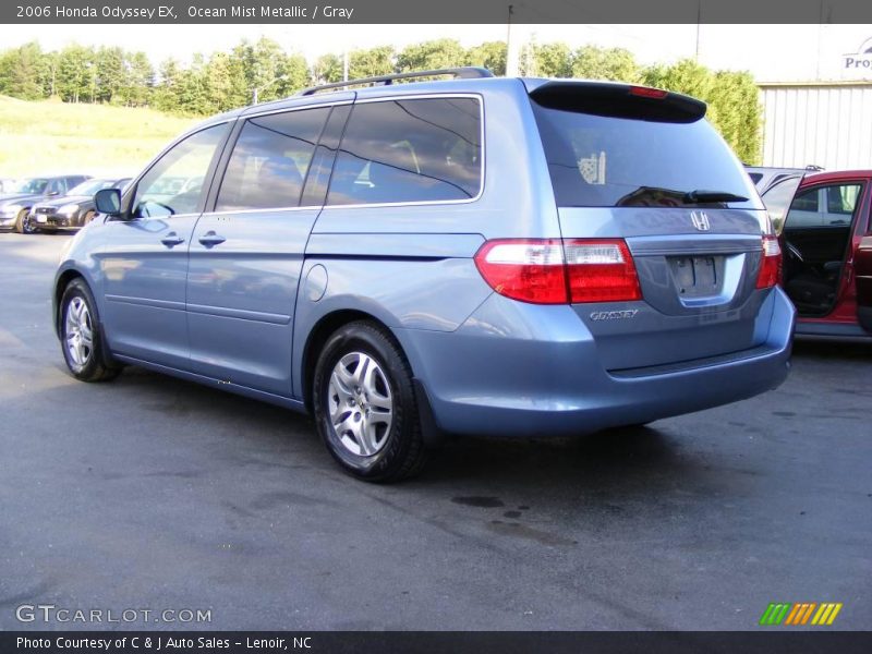 Ocean Mist Metallic / Gray 2006 Honda Odyssey EX