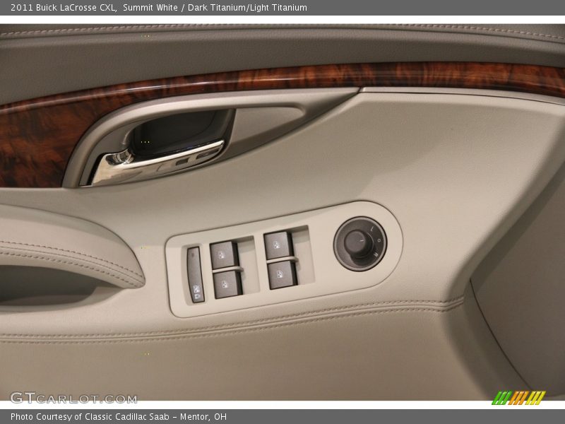 Summit White / Dark Titanium/Light Titanium 2011 Buick LaCrosse CXL