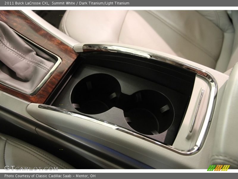 Summit White / Dark Titanium/Light Titanium 2011 Buick LaCrosse CXL