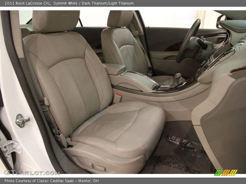 Summit White / Dark Titanium/Light Titanium 2011 Buick LaCrosse CXL