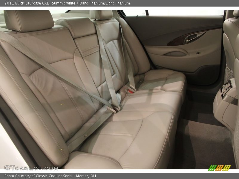 Summit White / Dark Titanium/Light Titanium 2011 Buick LaCrosse CXL