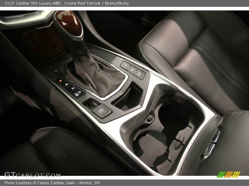 Crystal Red Tintcoat / Ebony/Ebony 2015 Cadillac SRX Luxury AWD