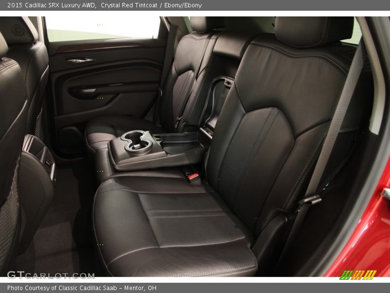 Crystal Red Tintcoat / Ebony/Ebony 2015 Cadillac SRX Luxury AWD