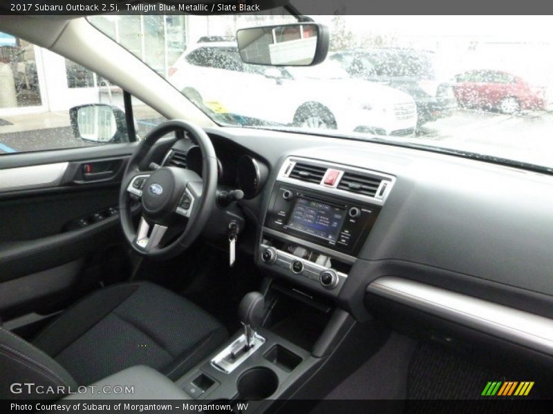 Twilight Blue Metallic / Slate Black 2017 Subaru Outback 2.5i