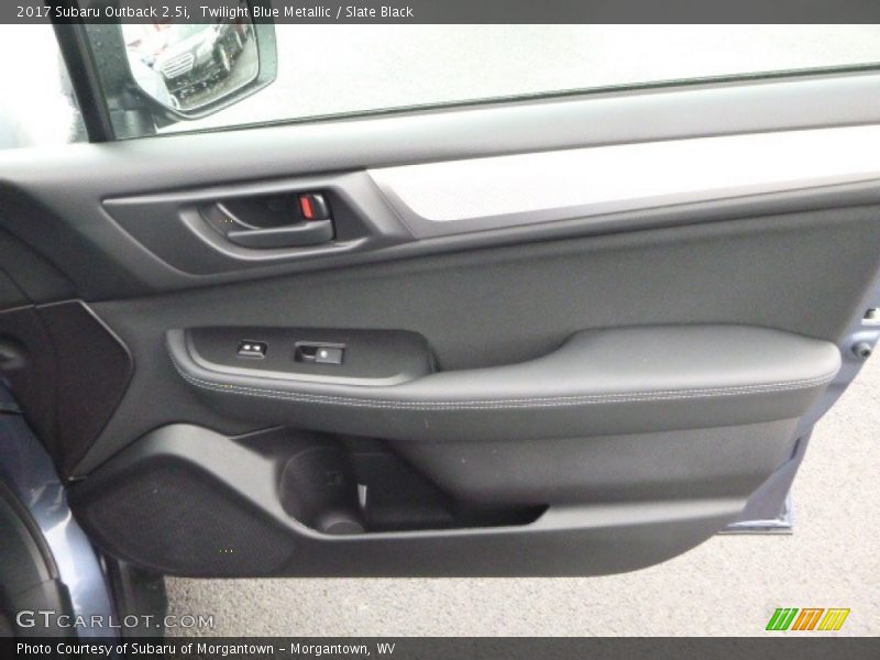 Twilight Blue Metallic / Slate Black 2017 Subaru Outback 2.5i