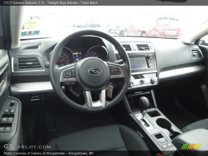 Twilight Blue Metallic / Slate Black 2017 Subaru Outback 2.5i