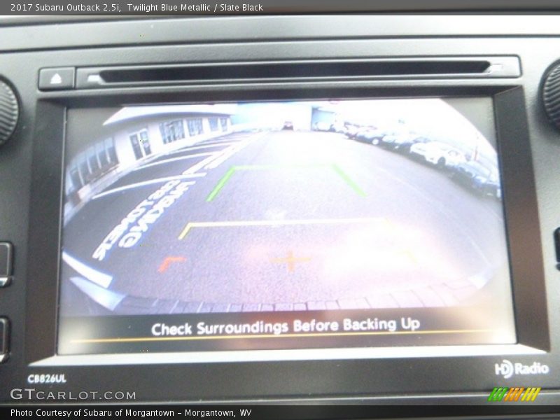 Twilight Blue Metallic / Slate Black 2017 Subaru Outback 2.5i