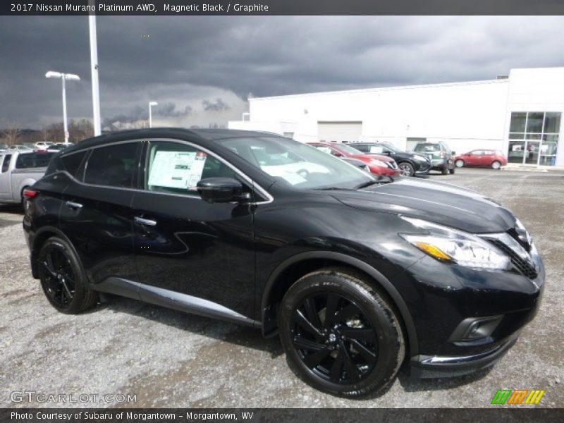 Magnetic Black / Graphite 2017 Nissan Murano Platinum AWD