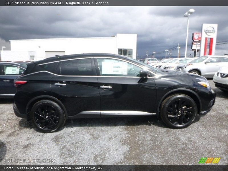 Magnetic Black / Graphite 2017 Nissan Murano Platinum AWD