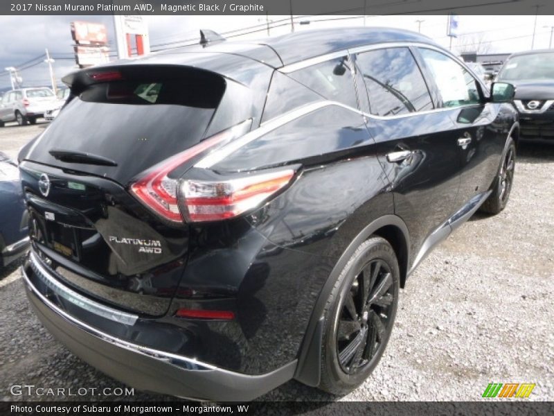 Magnetic Black / Graphite 2017 Nissan Murano Platinum AWD