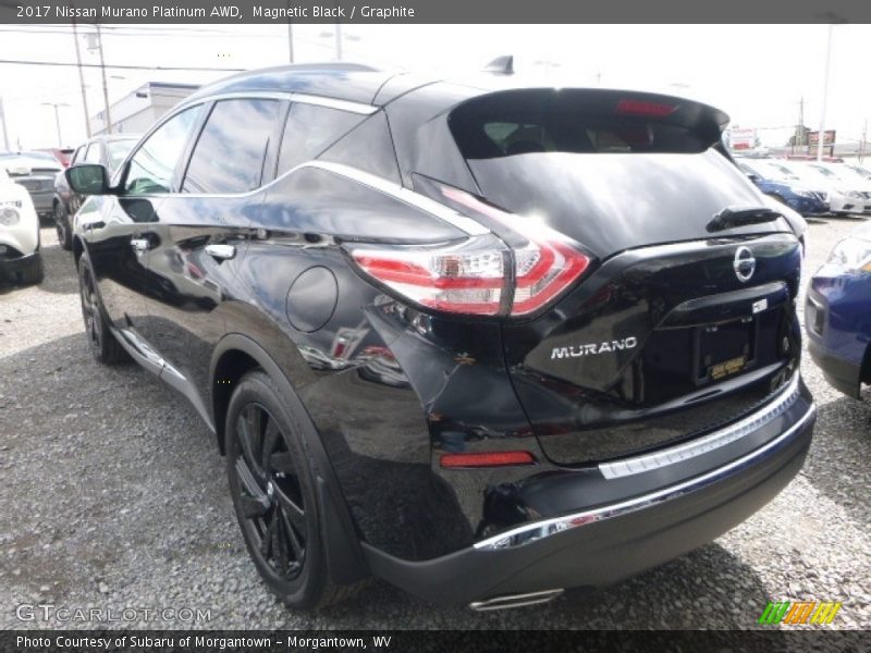 Magnetic Black / Graphite 2017 Nissan Murano Platinum AWD