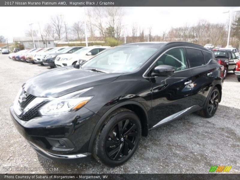 Magnetic Black / Graphite 2017 Nissan Murano Platinum AWD