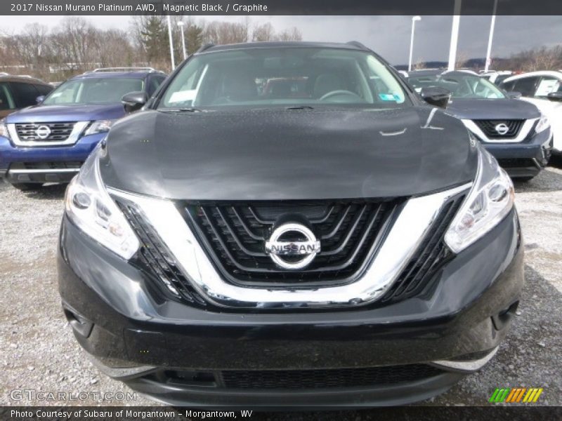 Magnetic Black / Graphite 2017 Nissan Murano Platinum AWD