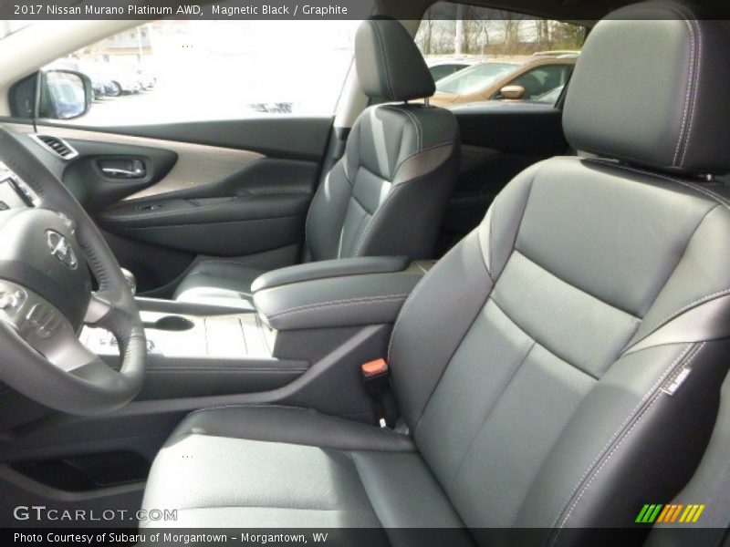 Magnetic Black / Graphite 2017 Nissan Murano Platinum AWD