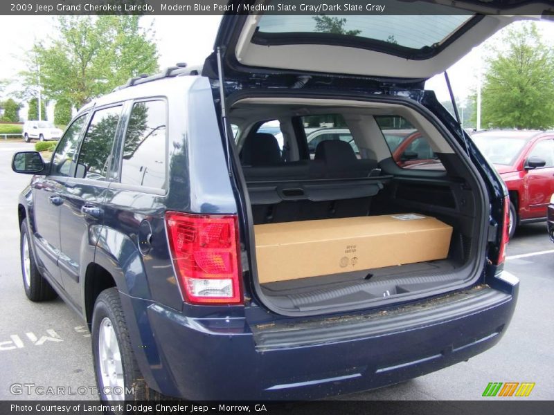 Modern Blue Pearl / Medium Slate Gray/Dark Slate Gray 2009 Jeep Grand Cherokee Laredo