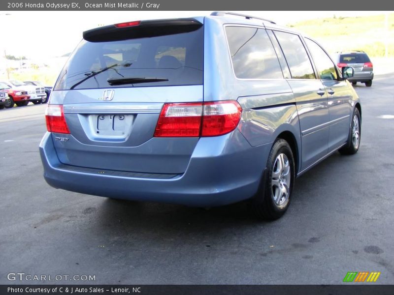 Ocean Mist Metallic / Gray 2006 Honda Odyssey EX